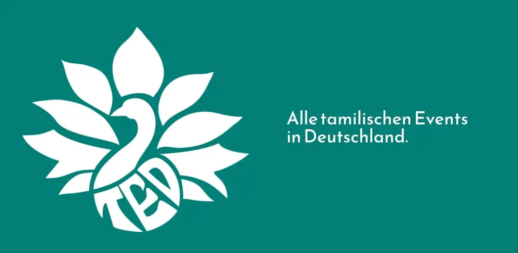 Originale Vorstellungsgrafik von Tamil Events Deutschland aus dem Ghost-Archiv