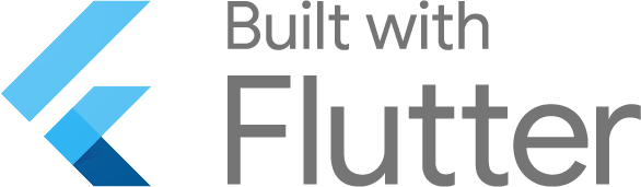 Built with Flutter