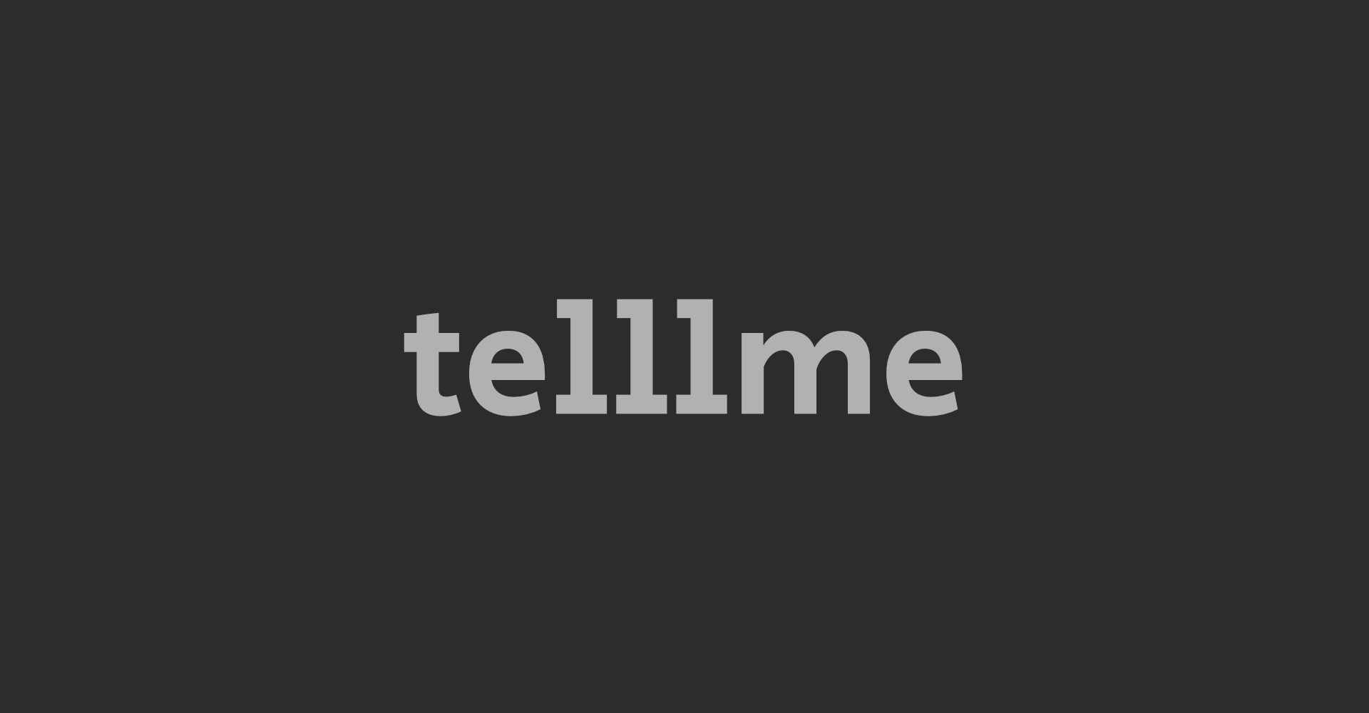 Logo of the app telllme